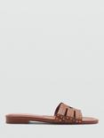 Mango Torin Sliders, Brown