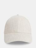 Whistles Linen Cap, Natural