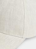 Whistles Linen Cap, Natural