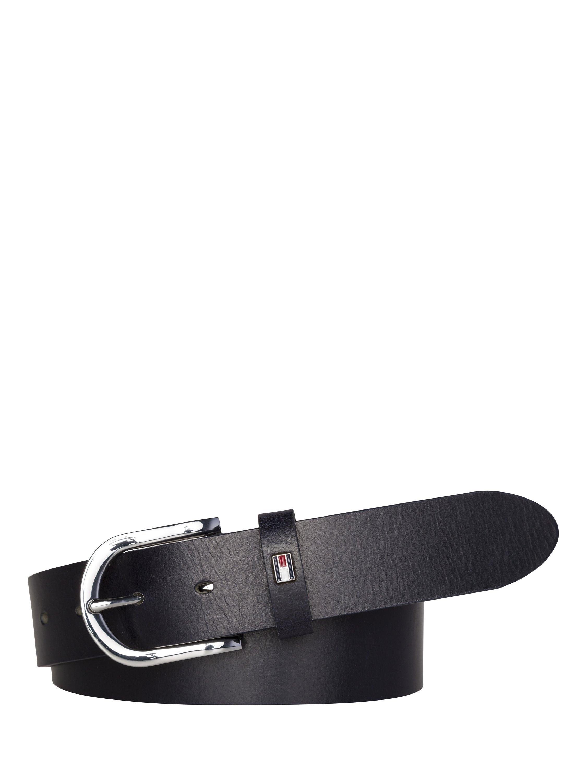 Product image 1 of 4, which shows Tommy Hilfiger New Danny Leather Belt, Night Sky, 32