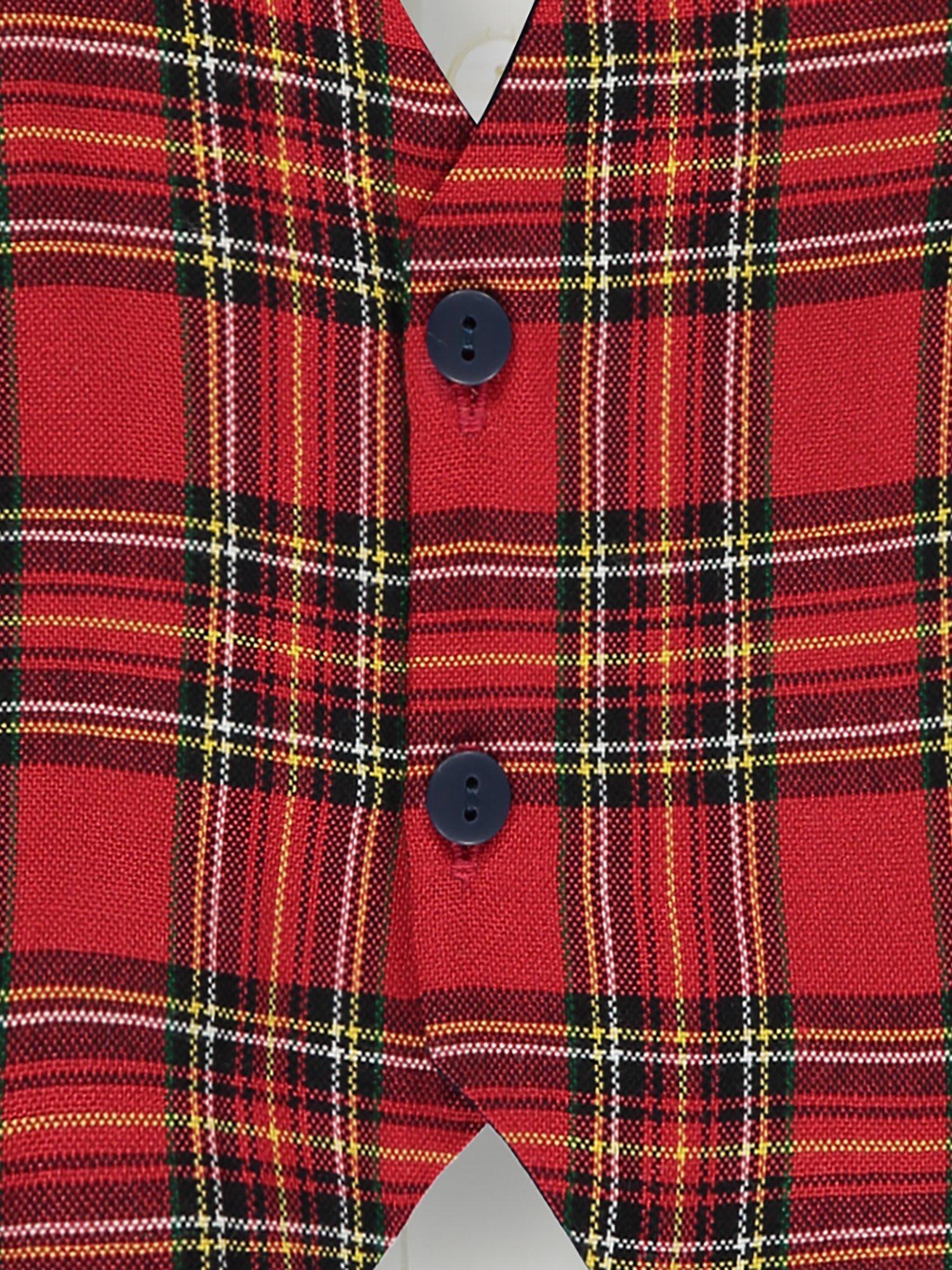 Product image 4 of 10, which shows Emile et Rose Baby Campbell Shirt & Trousers Set, Navy, 1 months