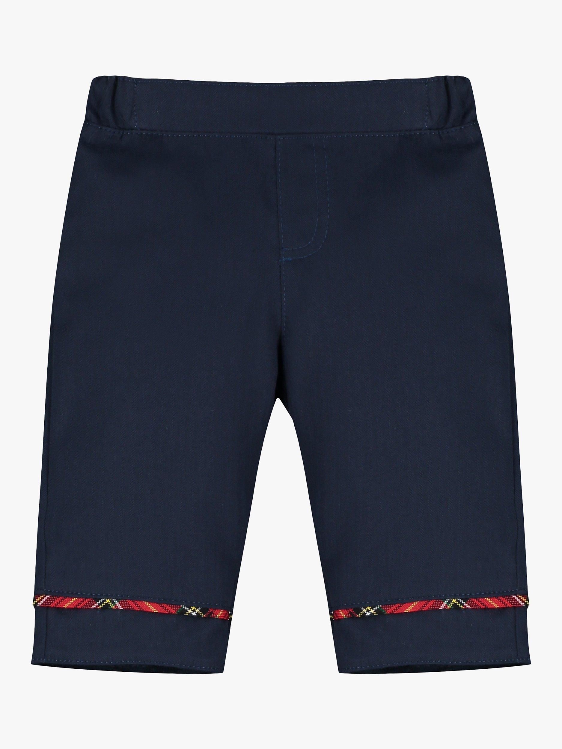 Product image 8 of 10, which shows Emile et Rose Baby Campbell Shirt & Trousers Set, Navy, 1 months
