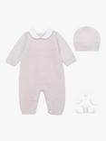 Emile et Rose Baby Harley Romper Set, Stone