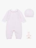 Emile et Rose Baby Hallie Romper Set, Pale Pink