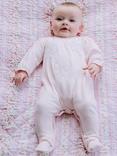 Emile et Rose Baby Hope Cotton Bodysuit, Light Pink