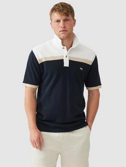 Rodd & Gunn Whitby Cotton Regular Fit Short Sleeve Polo Shirt, Navy