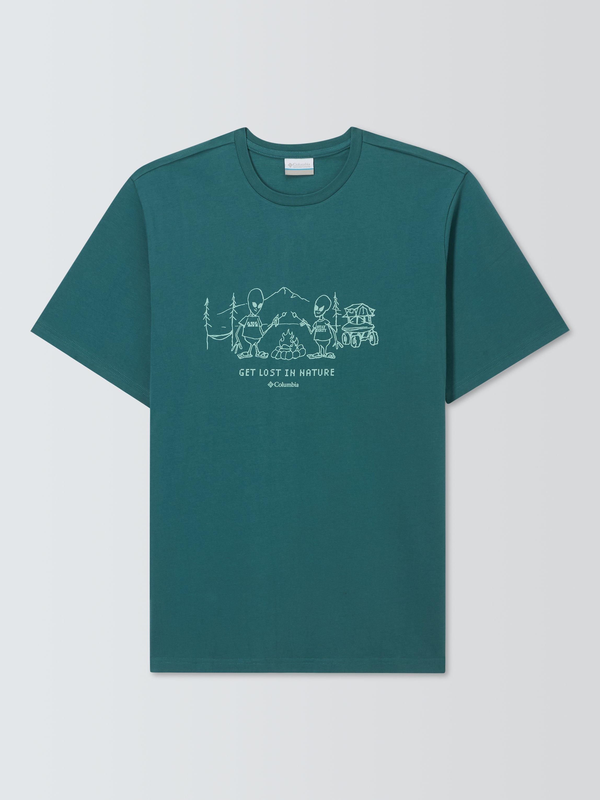Columbia Explorers Canyon T-Shirt, Cloudburst Wel