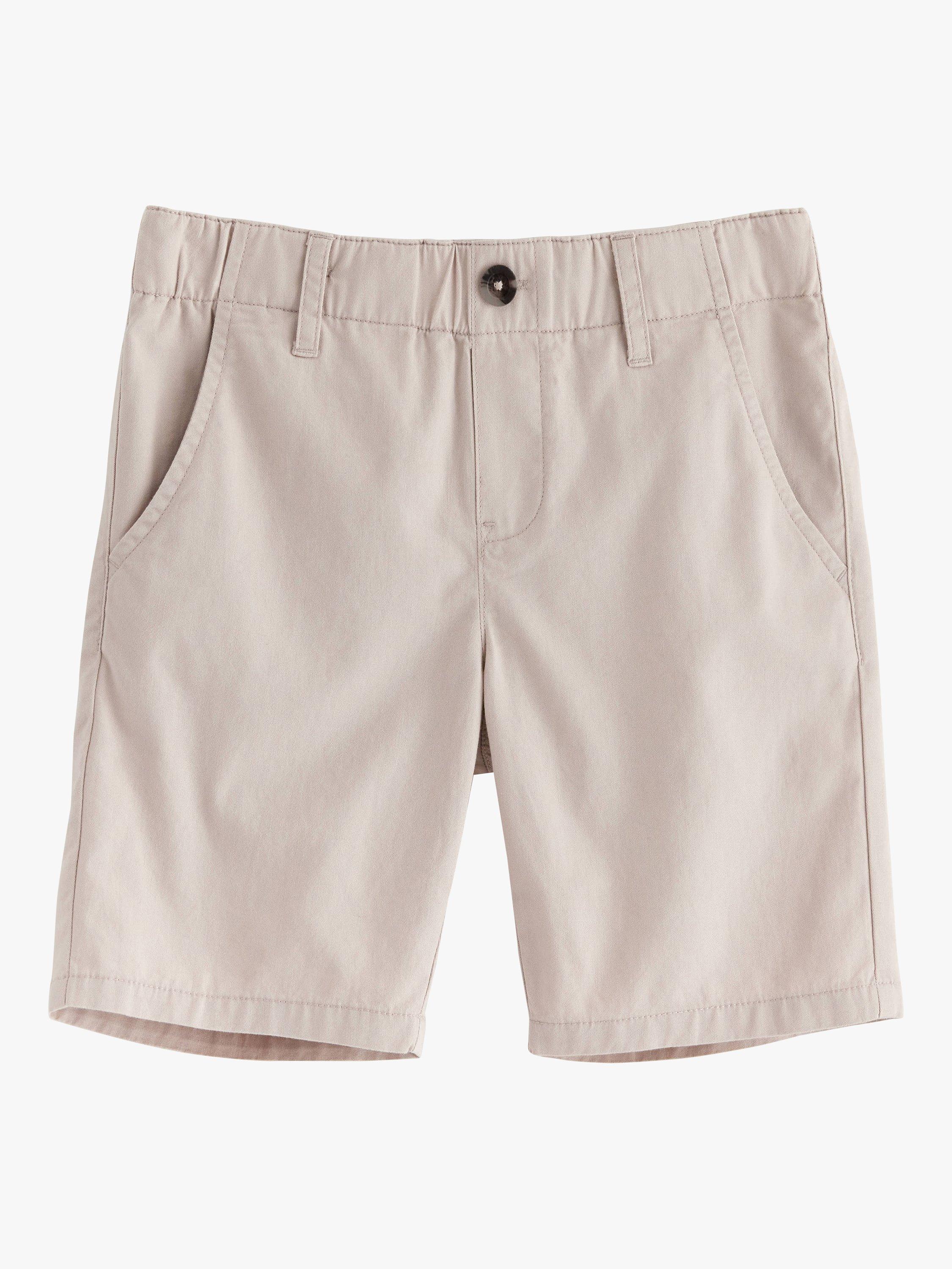 Product image 5 of 7, which shows Lindex Kids' Chino Cotton Shorts, Light Grey, 5-6 years
