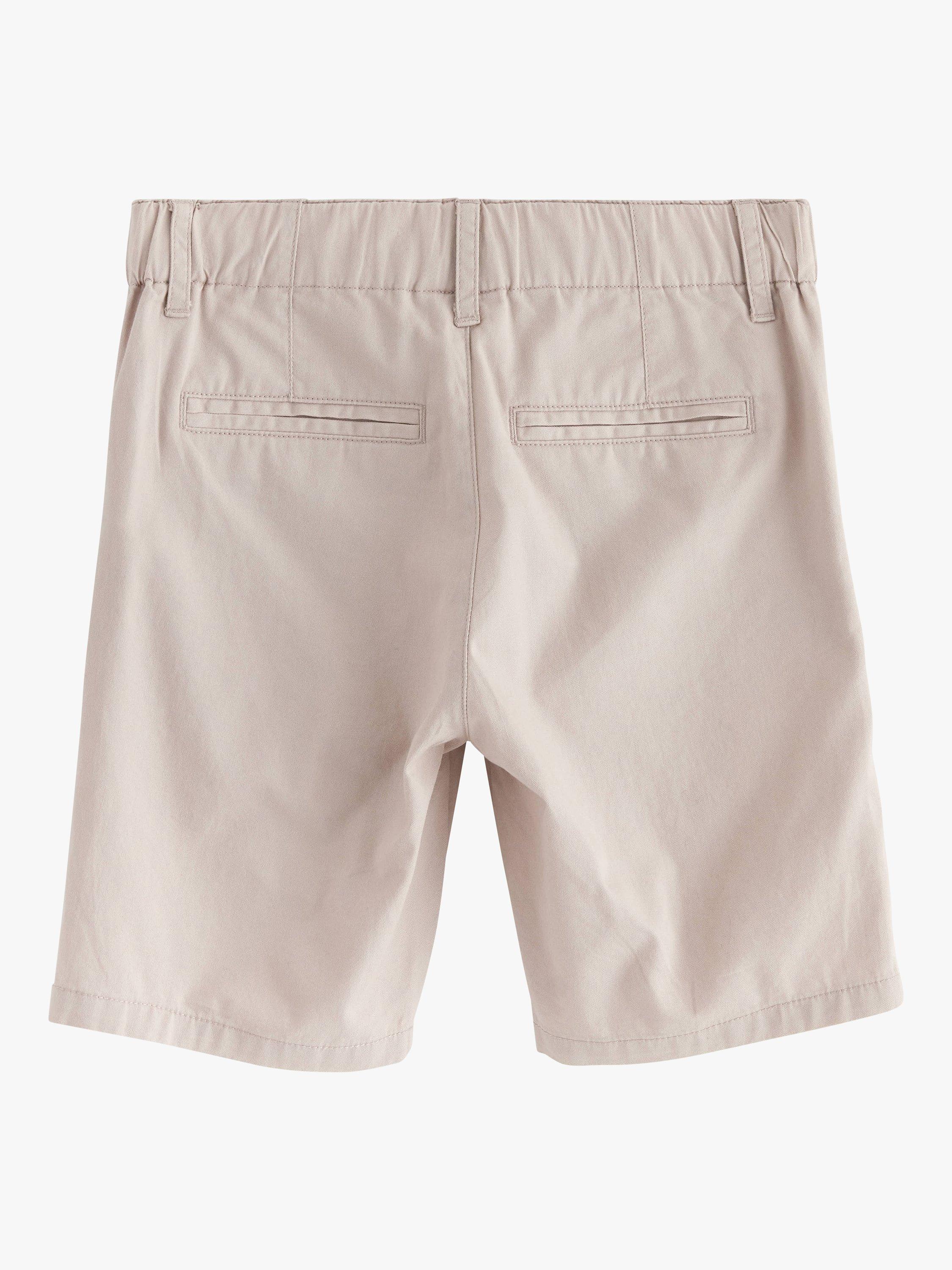 Product image 6 of 7, which shows Lindex Kids' Chino Cotton Shorts, Light Grey, 5-6 years