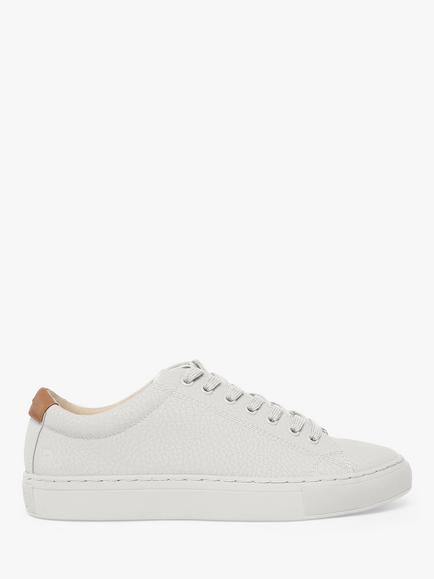 RATION.L R-KIND Unisex Vegan Eco PU Trainers, Lunar Rock Grained, Lunar Rock Grained