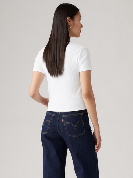 Levi's Muse Button Top - view 2, White