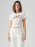 Levi's Graphic Essential Sporty T-Shirt, Egret/Tomato