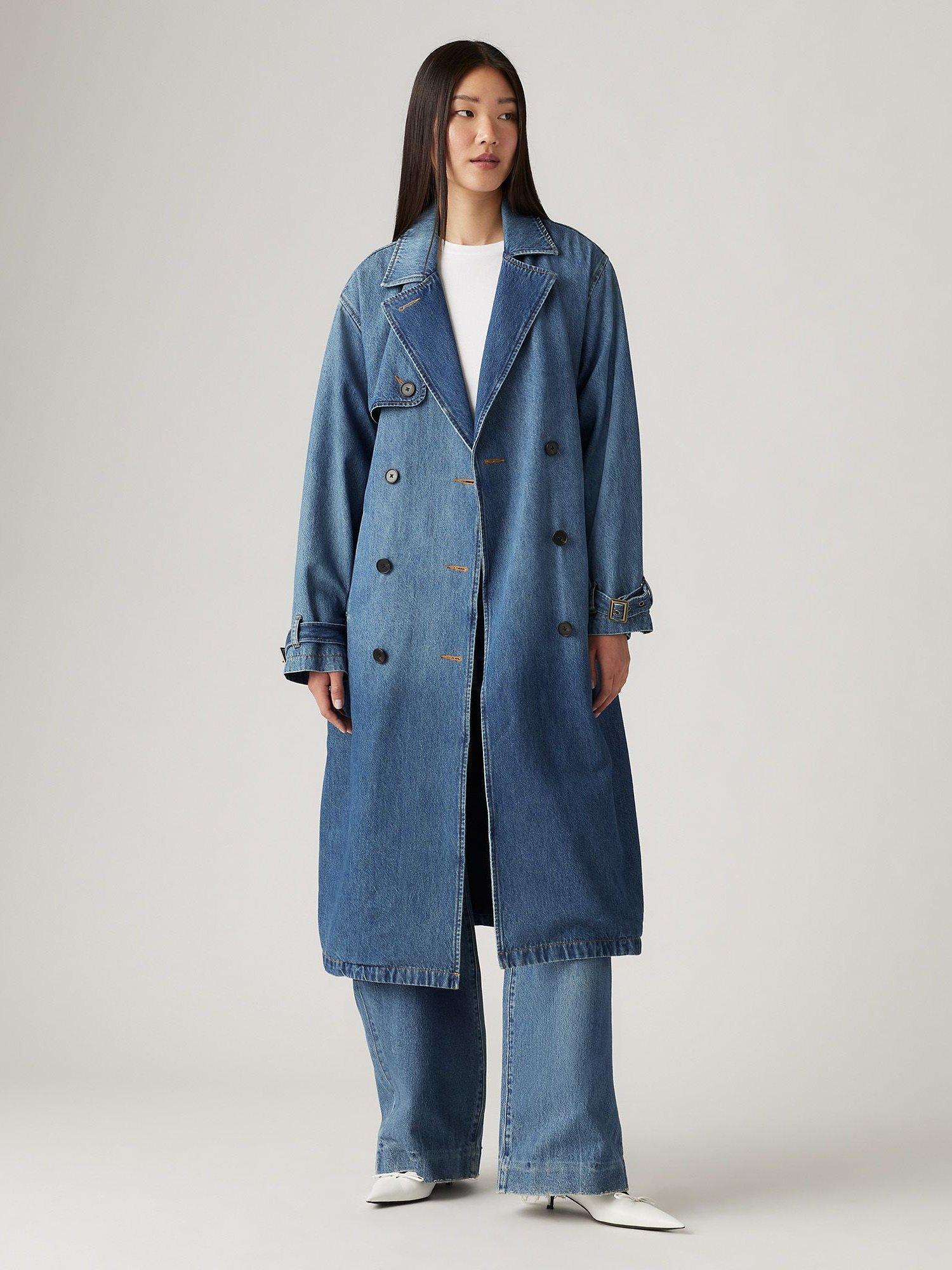 Levis denim coat best sale