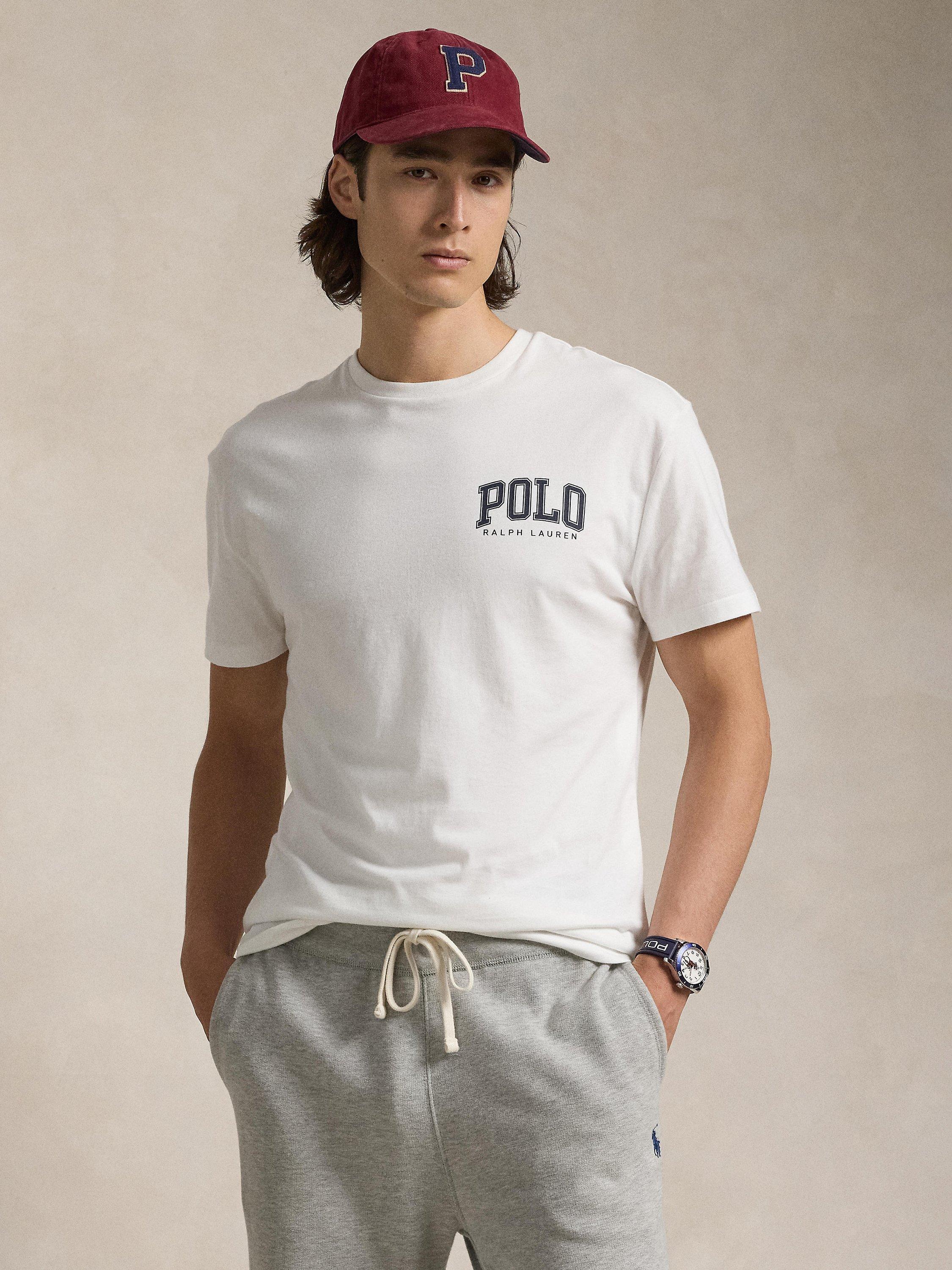 Polo Ralph Lauren Logo Cotton T Shirt White