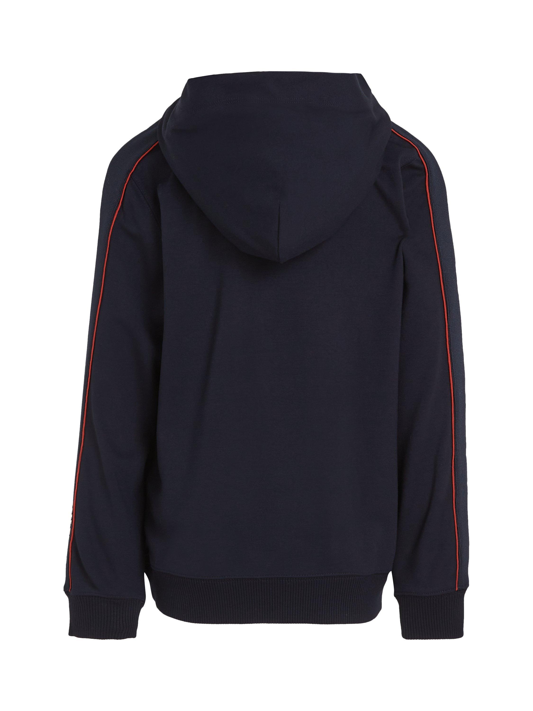Tommy hilfiger logo tape hoodie sales