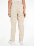 Tommy Hilfiger Kids' Skater Chino Trousers, Classic Beige