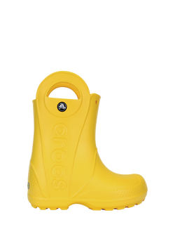 Crocs Kids' Handle It Rain Wellington Boots, Yellow, Yellow