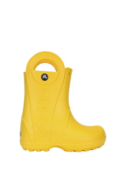 Crocs Kids' Handle It Rain Wellington Boots, Yellow, Yellow