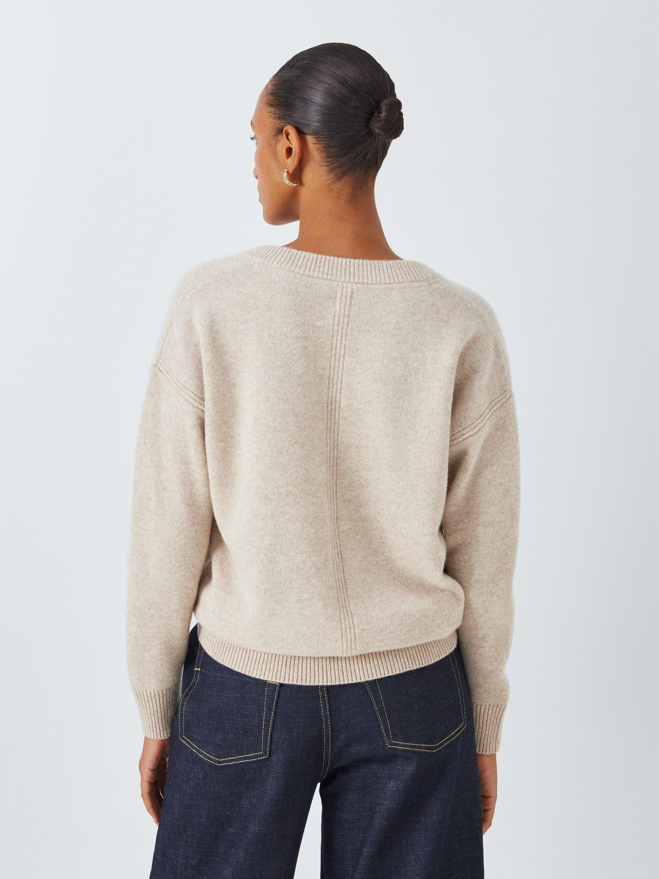 John Lewis Cashmere Blend V Neck Sweater