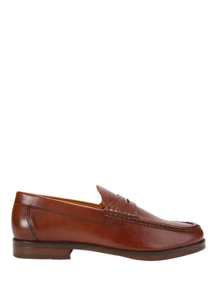 KG Kurt Geiger Francis Leather Loafers, Tan