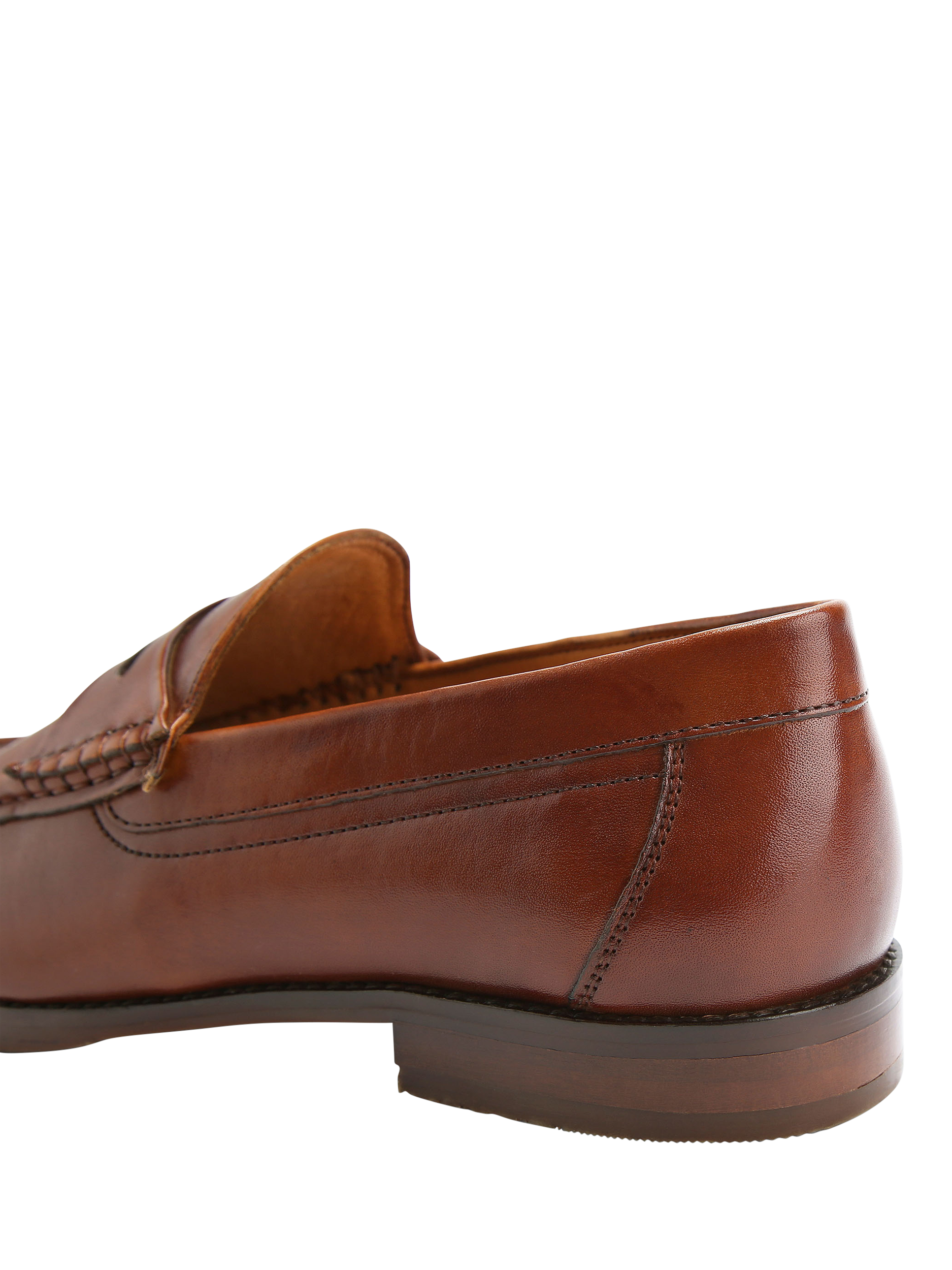 Product image 4 of 4, which shows KG Kurt Geiger Francis Leather Loafers, Tan, 6