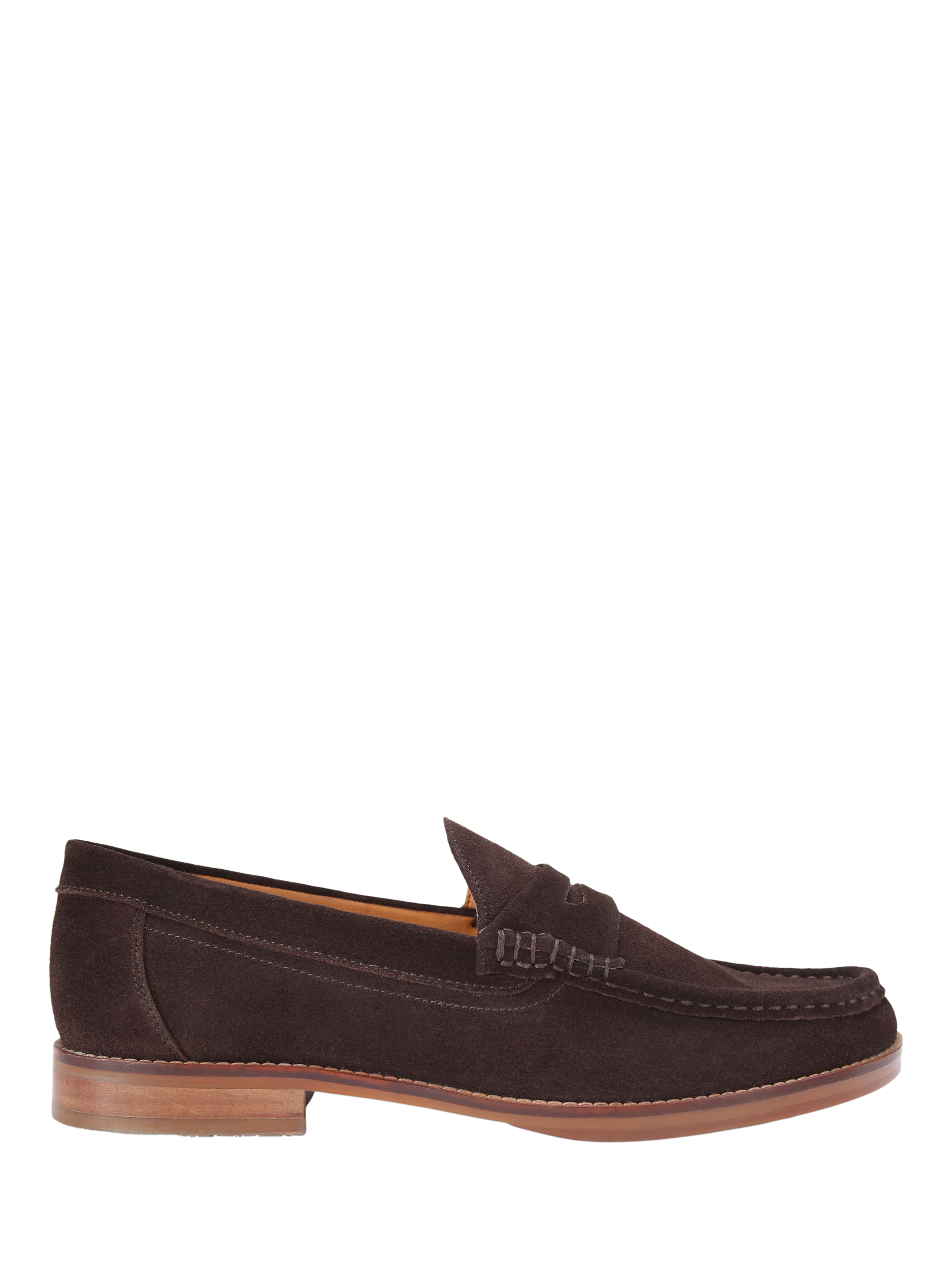 KG Kurt Geiger Francis Leather Slip On Loafers Brown