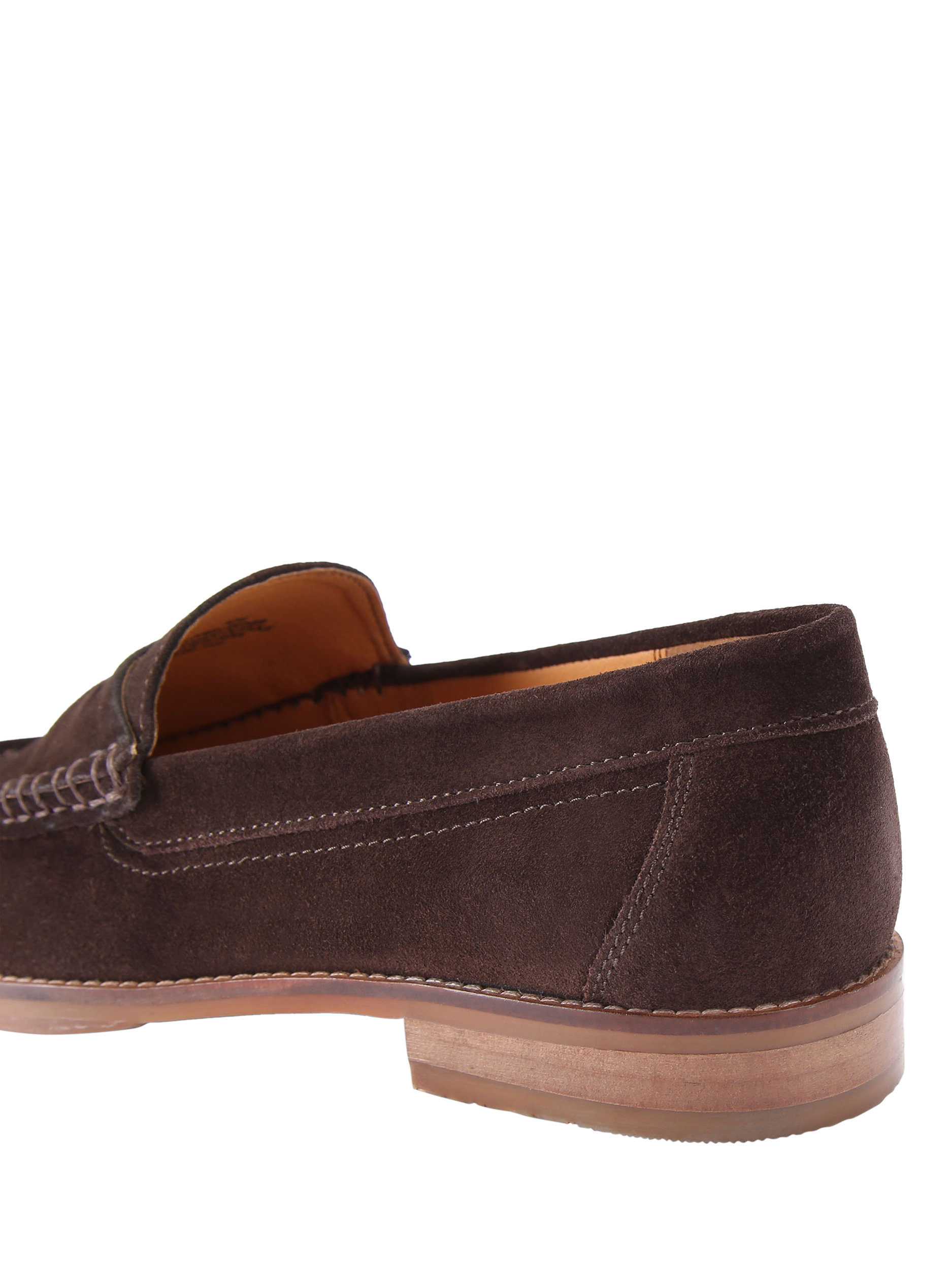 Product image 4 of 5, which shows KG Kurt Geiger Francis Leather Slip On Loafers, Brown, 6