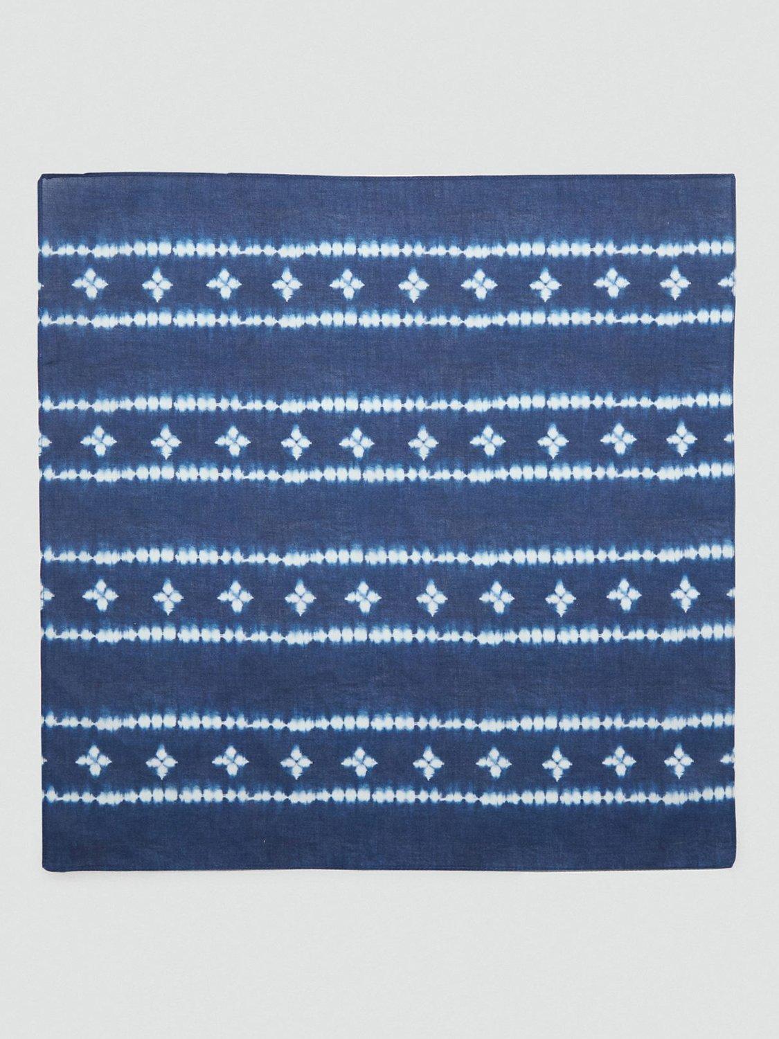 Mango Indie Scarf, Medium Blue