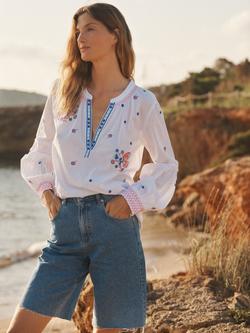 NRBY Tammi Denim Shorts, Light Wash - view 2, Light Wash