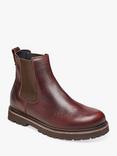 Birkenstock Highwood Leather Chelsea Boots, Chocolate