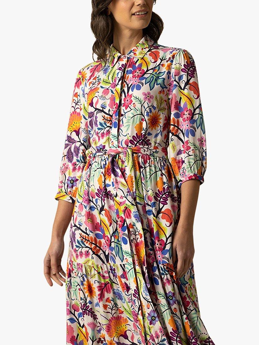 Product image 2 of 3, which shows Raishma Amba Floral Dress, Multi, 8