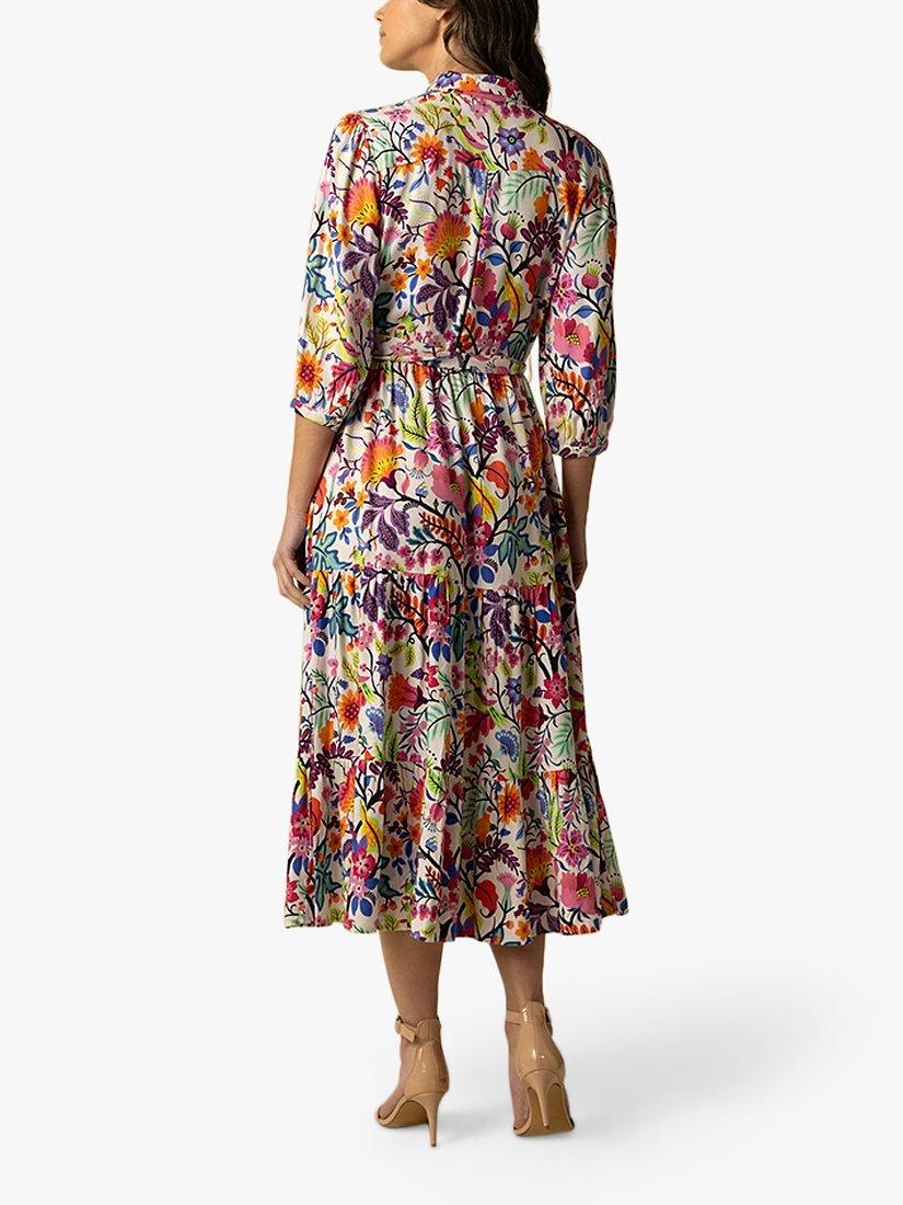 Product image 3 of 3, which shows Raishma Amba Floral Dress, Multi, 8