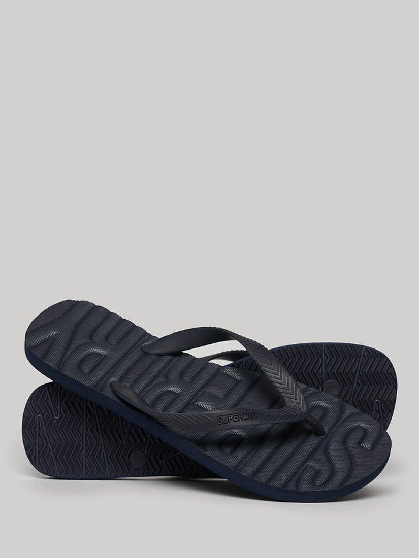 superdry leather flip flops