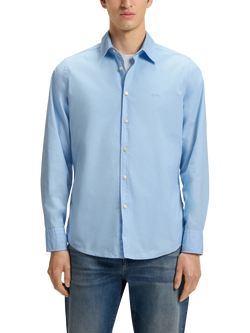 BOSS Long Sleeve Shirt, Open Blue