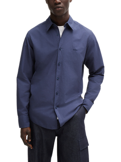 BOSS Long Sleeve Shirt, Navy