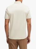 BOSS Zip Neck Slim Fit Polo Shirt
