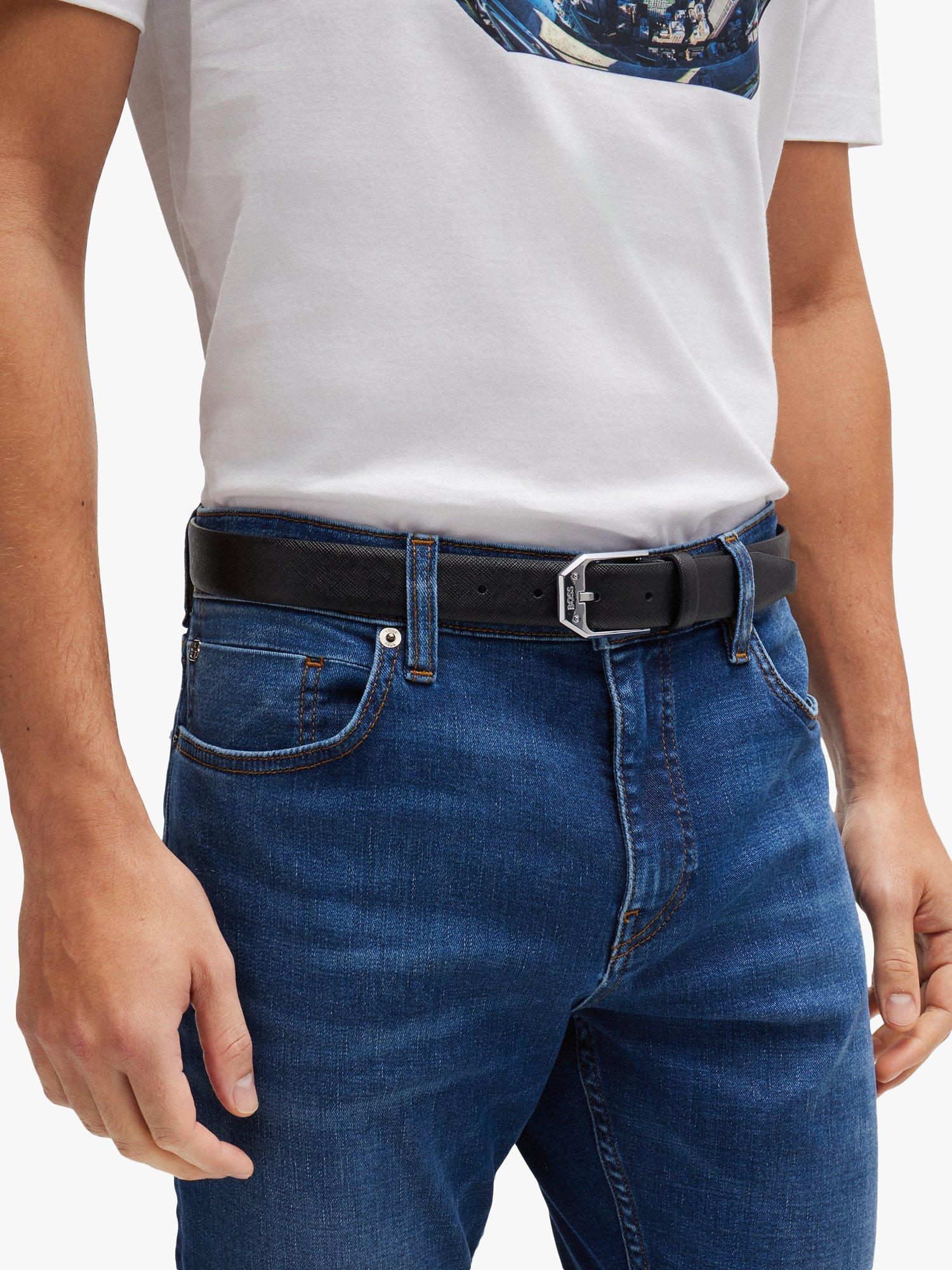 Product image 5 of 6, which shows BOSS Slim Fit Jeans, Bright Blue, 31R