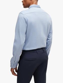 BOSS Long Sleeve Shirt, Open Blue - view 2, Open Blue