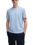BOSS Short Sleeve T-Shirt, Open Blue