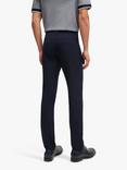 BOSS Slim Fit Performance Trousers, Dark Blue