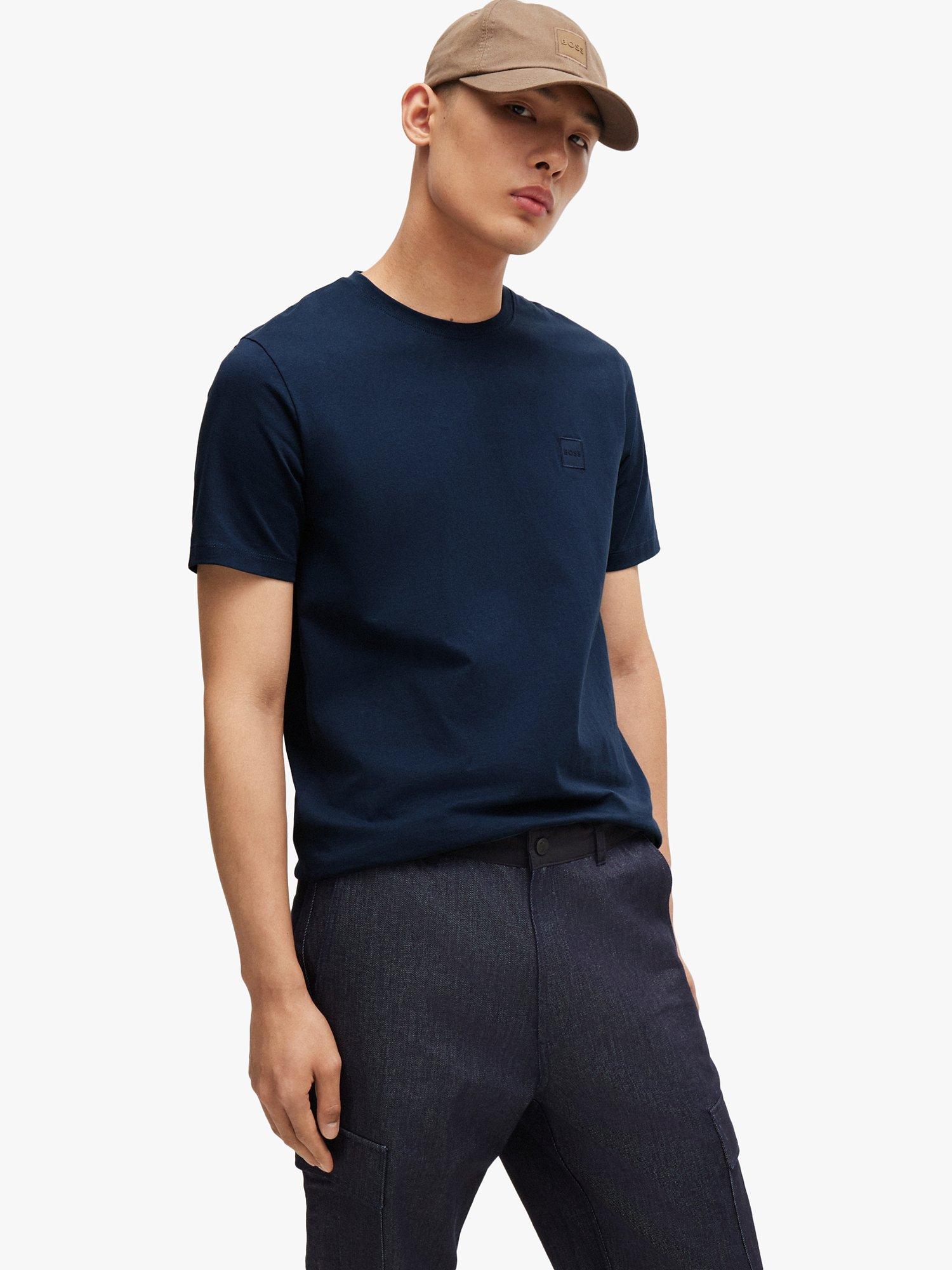 BOSS Tales Short Sleeve T-Shirt, Navy