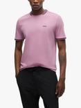 BOSS Short Sleeve T-Shirt, Light/Pastel Purple