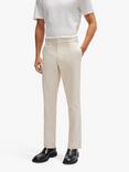 BOSS Slim Fit Chinos, Open White