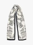 Tutti & Co Serene Scarf, Grey