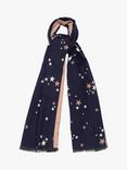 Tutti & Co Distance Scarf, Navy/Multi