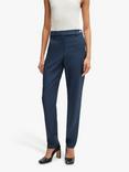 HUGO BOSS Slim Fit Tailored Trousers, Blue