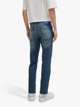 HUGO Faded Tint Jeans, Medium Blue