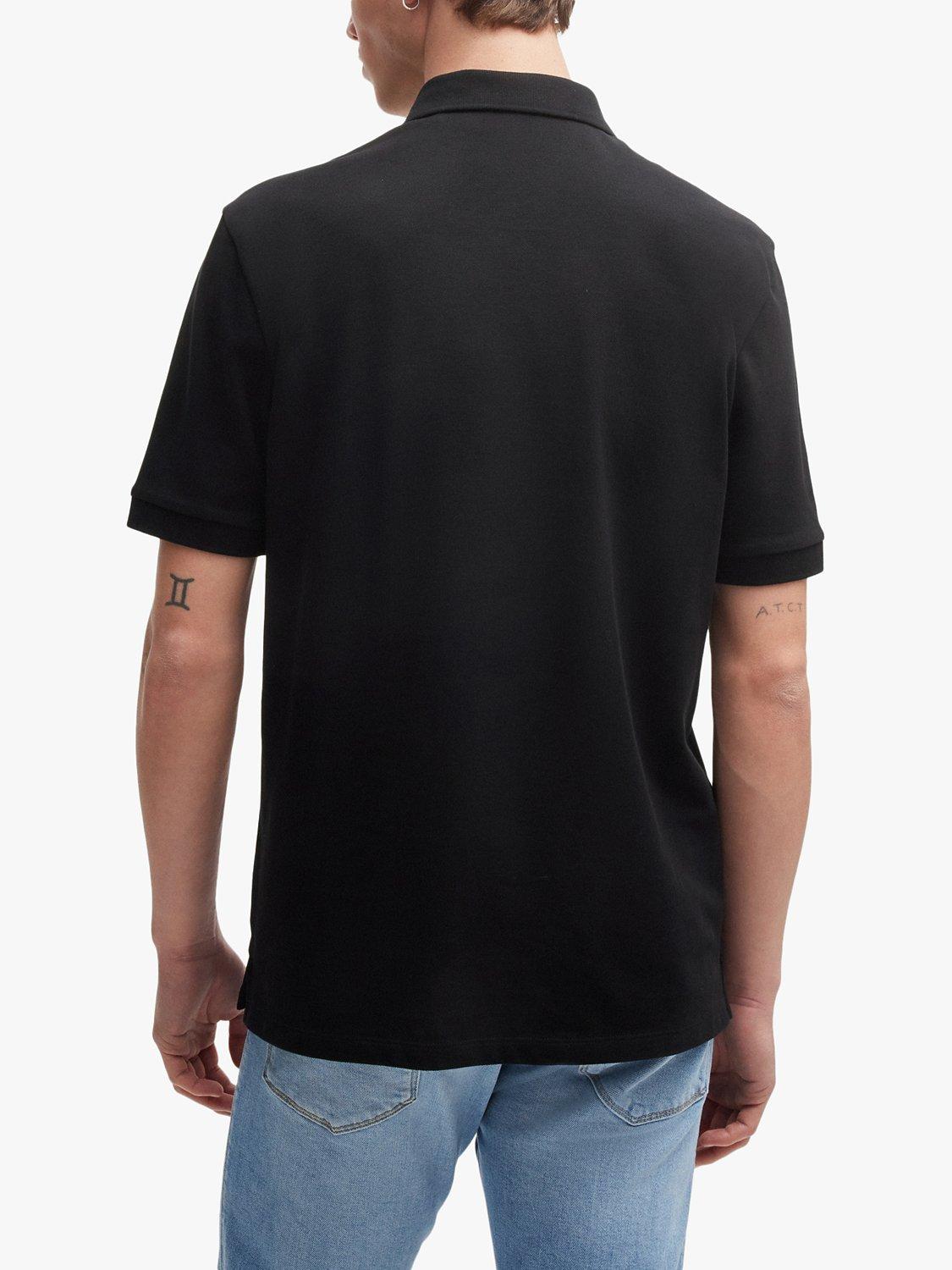Product image 2 of 5, which shows BOSS Short Sleeve Polo Shirt, Black, S