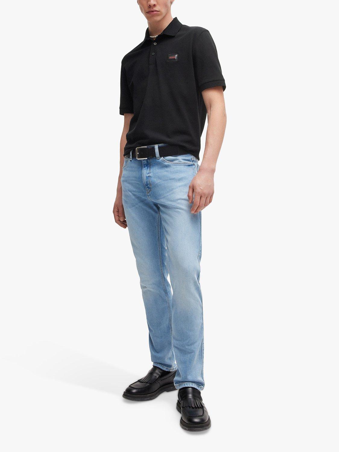 Product image 3 of 5, which shows BOSS Short Sleeve Polo Shirt, Black, S