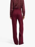 HUGO BOSS Tailored Trousers, Dark Red